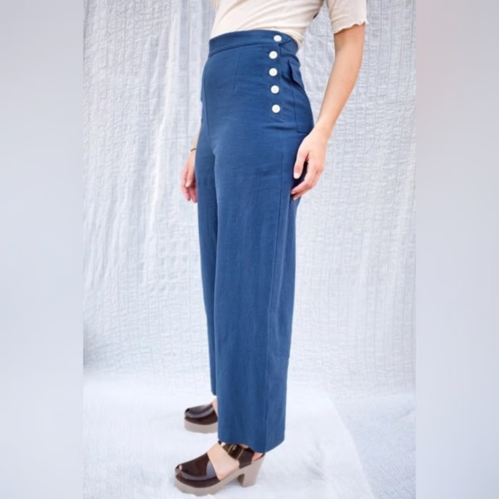 Ilana Kohn Lindy High Waist Wide Leg Pant